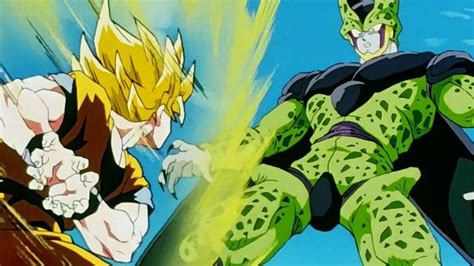 Goku Vs Cell Kamehameha