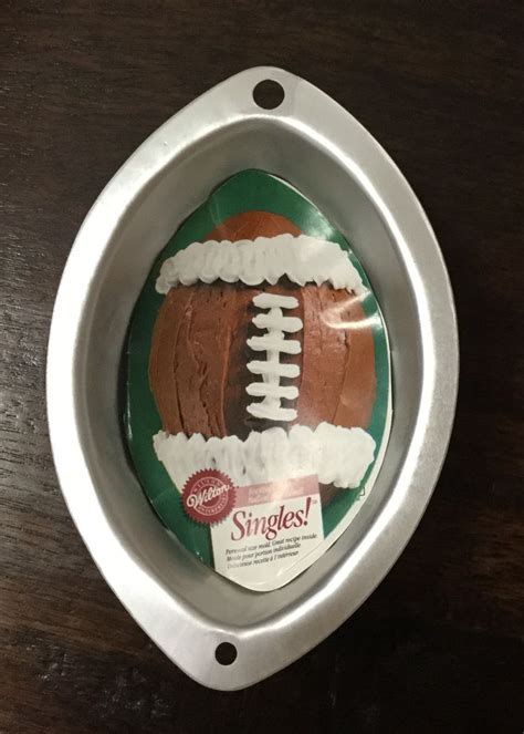 Wilton Singles Football Pan | Wilton cake pans, Wilton cakes, Baking supplies