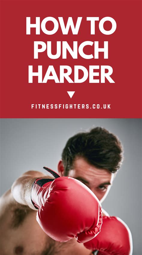 How To Punch Harder – A Fighters Guide | Boxing techniques, Training tips, Boxing workout