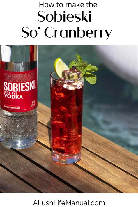 Lush Guide To Sobieski Vodka