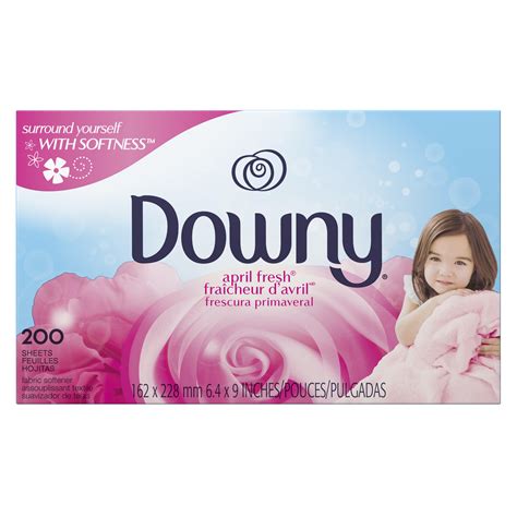 Downy Dryer Sheets, April Fresh Scent, 200 Count - Walmart.com - Walmart.com