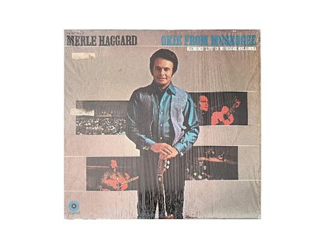 Merle Haggard, Okie From Muskogee, LIVE, LP Record - Etsy