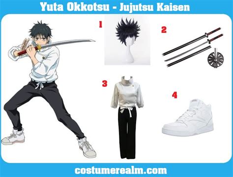 Dress like Yuta Okkotsu from Jujutsu Kaisen, Yuta Okkotsu Costume ...