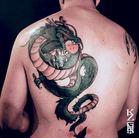 Dragon Ball Z Shenron Tattoo