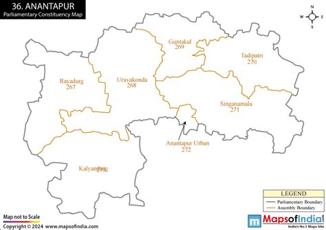 Anantapur Parliamentary Constituency Map, Election Results and Winning MP