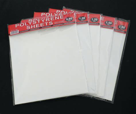 Polystyrene sheets 2,0 mm | Vše pro modeláře Art Scale