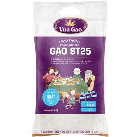 Gạo ST25 Túi 2kg