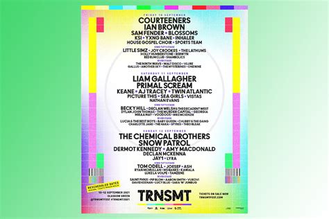 TRNSMT has signed up The Chemical Brothers, Primal Scream and more for ...