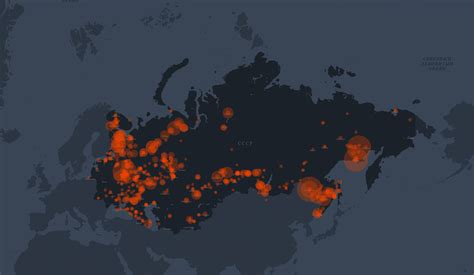 Interactive GULAG Map