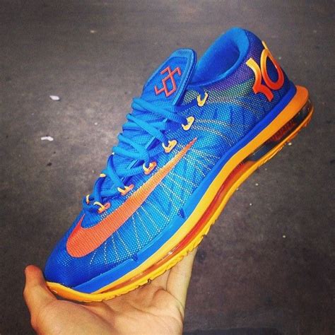 Nike KD 6 Elite - Blue/Orange | Nike kd vi, Kd shoes, Kd 6