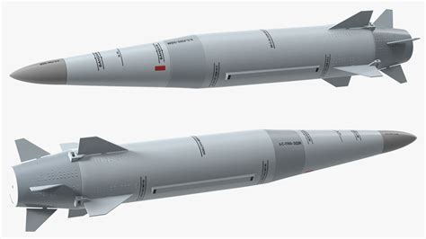 Kinzhal Kh-47M2 Nuclear Capable Hypersonic Missile 3D Model $79 - .3ds .blend .c4d .fbx .max .ma ...