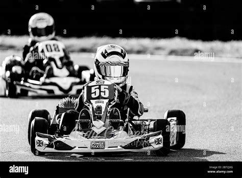 Go Kart wall art Stock Photo - Alamy