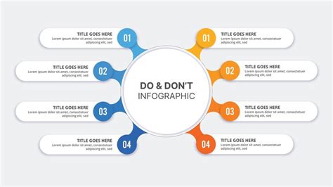 Premium Vector | Dos and Don'ts Comparison Chart Infographic Template ...