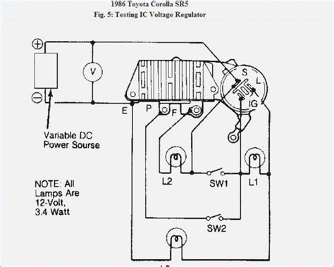 Toyota Alternator Wiring Diagram