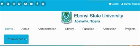 Ebonyi State University Logo