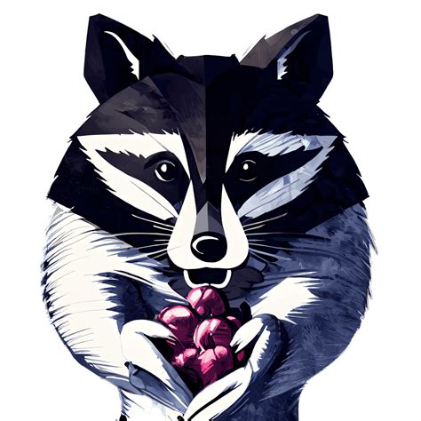 8k Raccoon Eating a Grape Hyper Realistic Intricate Detailed · Creative ...