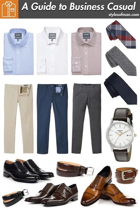 Business Casual for Men: Dress Code Guide & Inspiration • Styles of Man