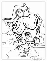 25 Princess Peach Coloring Pages Free PDF Printables sketch template