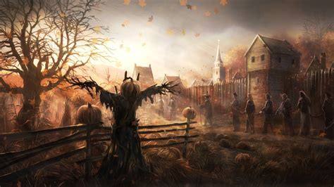 Spooktacular Halloween HD Wallpaper