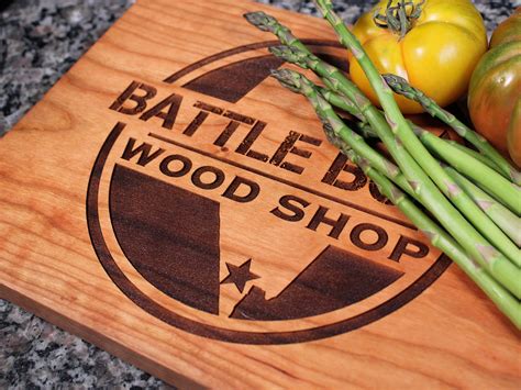 Custom Logo Cutting Board - Wooden Cutting Boards For Sale | Battle ...