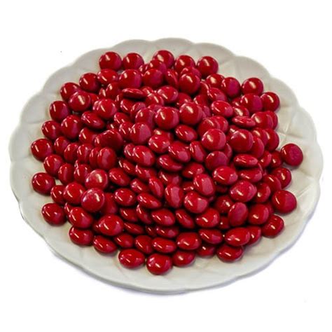 Chocolate Gems 100g Deep Red