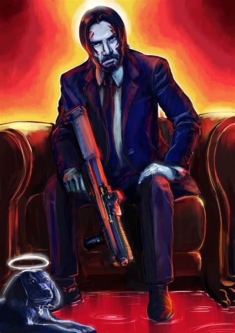 Keanu Reeves as John Wick by botmaster2005 on DeviantArt