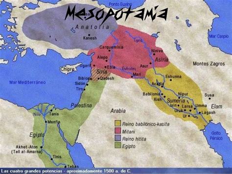 Egipto y Mesopotamia