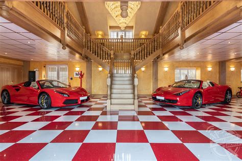 This Manor House With A Ferrari Showroom, 4K Cinema, And Golf Simulator ...