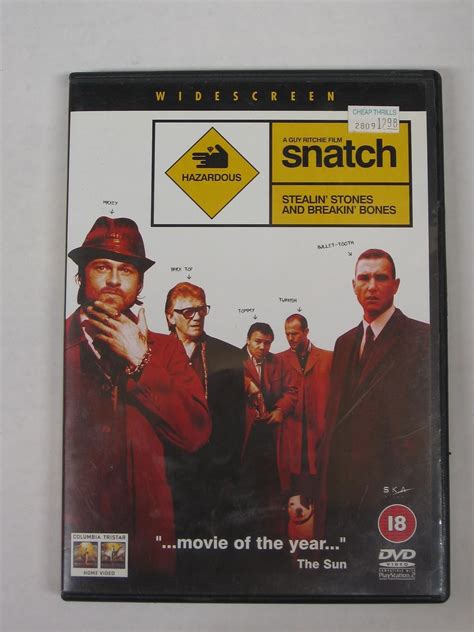 Amazon.com: Snatch. : Jason Statham, Brad Pitt, Benicio Del Toro ...