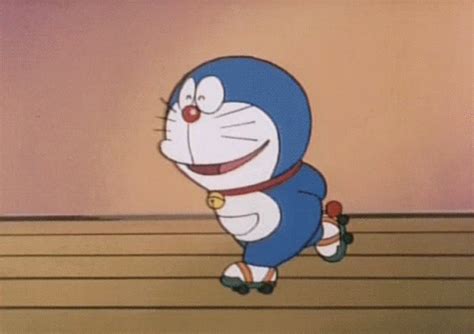 Doraemon First Episode GIF - Doraemon FirstEpisode Skating - Discover & Share GIFs