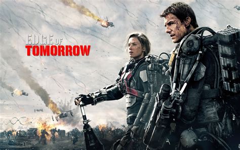 Download Tom Cruise Emily Blunt Movie Edge Of Tomorrow HD Wallpaper