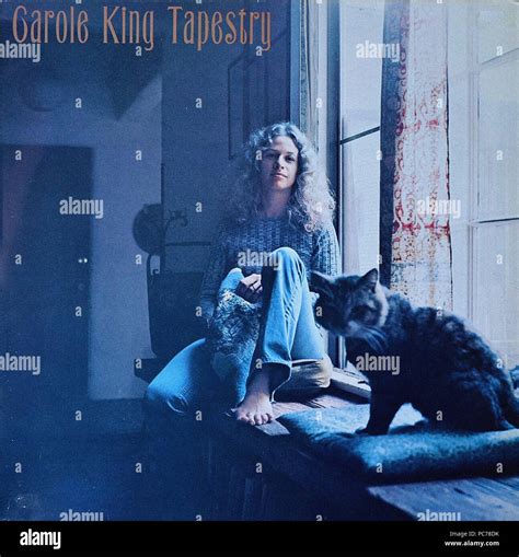 Carole King - Tapestry - Vintage vinyl album cover Stock Photo - Alamy