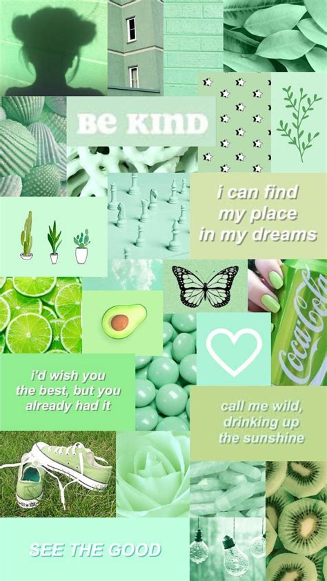 green collage wallpaper | Iphone wallpaper girly, Glitter phone wallpaper, Aesthetic iphone ...