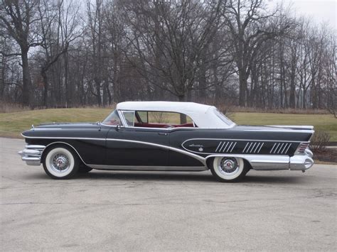 1958 Buick Limited Carlsbad Black Convertible 364cu/300hp | Frank's Classic Cars