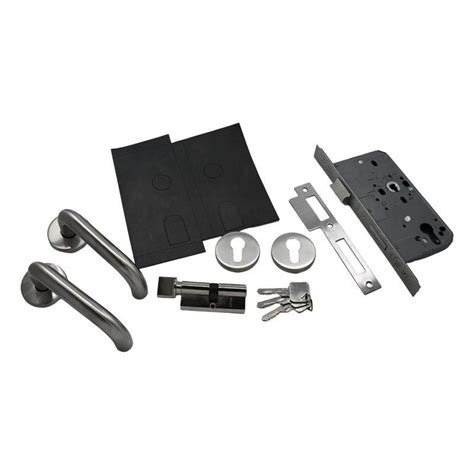 Fire Rated Door Lock Kit | Sashlock and Door Handle Set