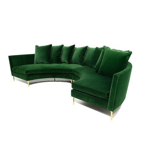 20+ Emerald Green Velvet Sectional Sofa – The Urban Decor