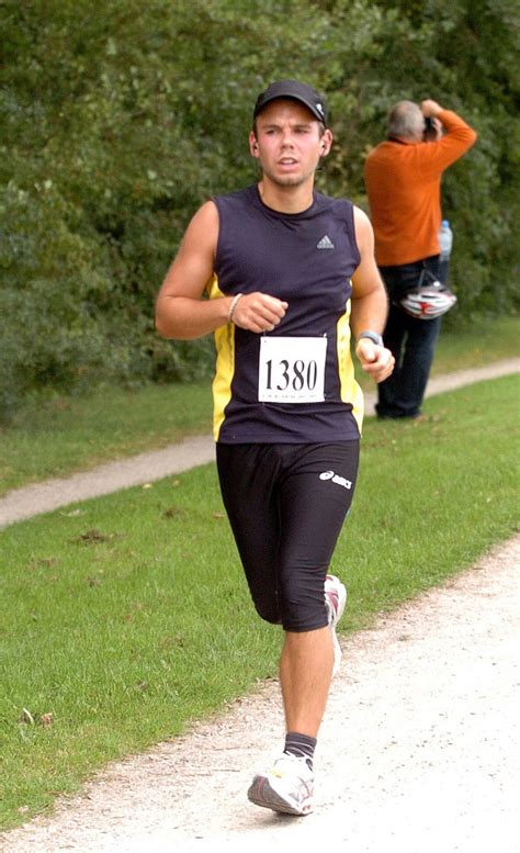 Andreas Lubitz on a jog. He will commit suicide using Germanwings 9525 flight. He will take 149 ...