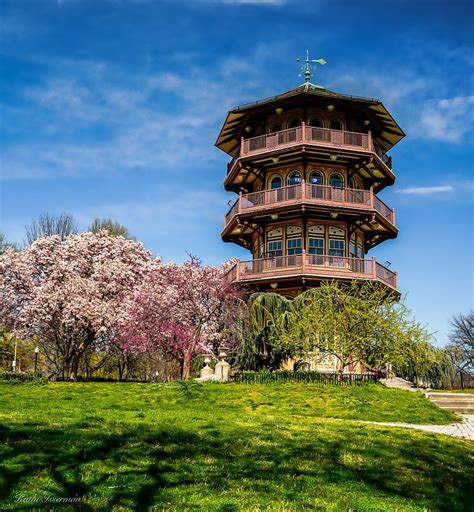 The Pagoda at Patterson Park Photograph by Kathi Isserman