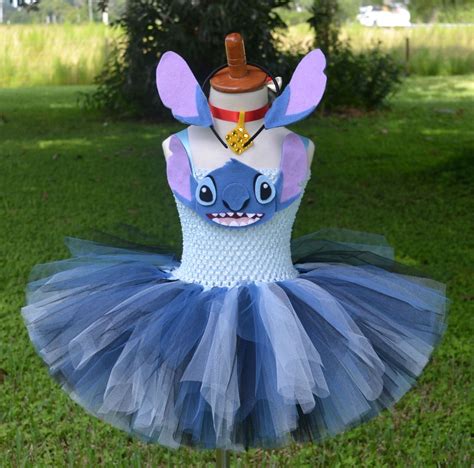 Lilo and Stitch Disney Tutu Outfit, Tutu Dress, Stitch Costume, Disney Ears, Birthday Tutu Dress ...