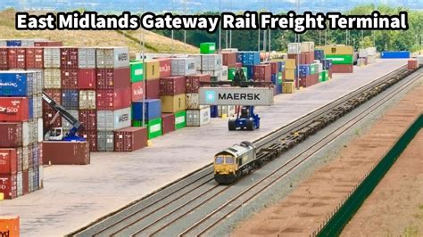 East Midlands Gateway Rail Freight Terminal - WATCH the Loco & Container Moves 06/07/2022 - YouTube