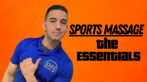 Understanding the Essentials of Sports Massage