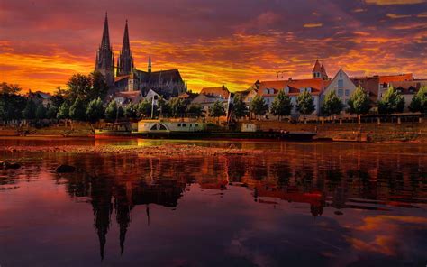 Regensburg, Germany wallpaper | other | Wallpaper Better