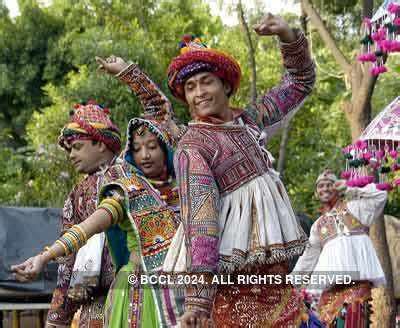 Glimpses of the full dress rehearsal in full swing in Ahmedabad for the ensuing Navratri Garbha ...