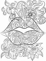 Adult Coloring Pages Tattoo Ladies sketch template