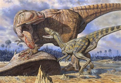 Male Tyrant King (T.Rex) vs 2 male Carcharodontosaurus - Dinosaurs Forum