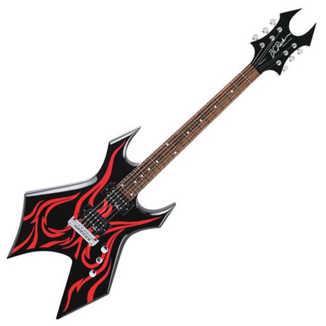 DISC BC Rich Kerry King Metal Master Warlock Guitar, Tribal Fire | Gear4music