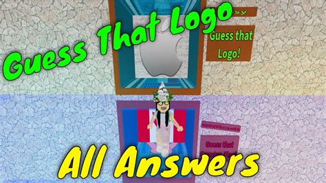 Roblox Guess That Character: Guessing All The Logos! - YouTube