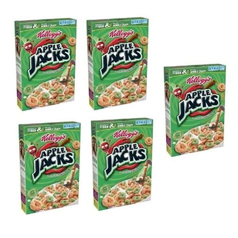 Kellogg's Apple Jacks Cereal 5 Box Pack - Tanga