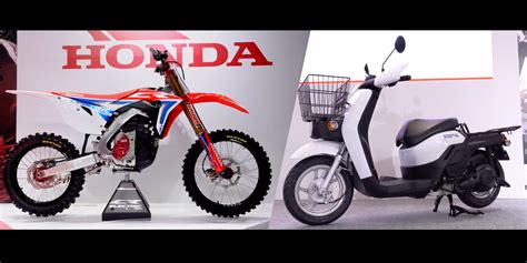 Honda unveils electric version of CRF450 dirt bike & new electric ...