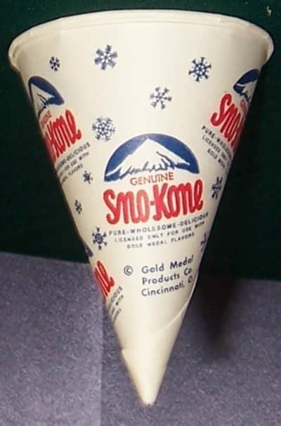 Snow Cone Cups · Channahon General Rental